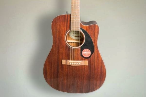 Fender CD-60SCE best guitar for fingerstyle - TrueMusicHelper tested guitar