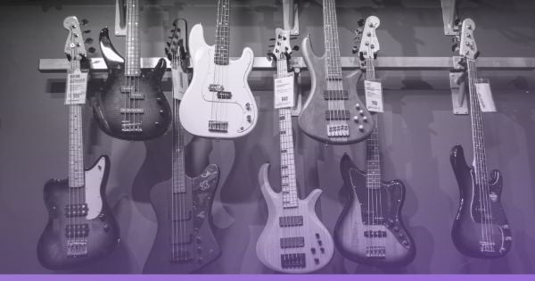 Types of bass Guitars - Blog cover